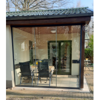 Glasschiebewand