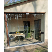 Glasschiebewand