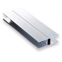 Alu-H-Profil 16 mm pressblank Alu-H-Profil 16 mm pressblank