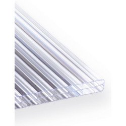Stegdreifachplatte Polyclear 16 mm