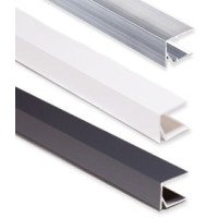 Alu-Abschlussprofil für Stegplatten 16 und 25 mm pressblank Alu-Abschlussprofil für Stegplatten 16 und 25 mm pressblank