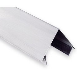 Alu-Firstprofil verstellbar pressblank Alu-Firstprofil verstellbar pressblank