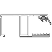 Kombi-Randprofil 16 mm pressblank