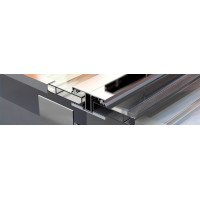 Kombi-Mittelprofil 16 mm pressblank