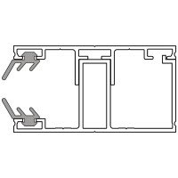 Alu-Randprofil Komplettsystem 16 mm pressblank