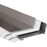 Alu-Wandanschlussprofil 120 mm Alu-Wandanschlussprofil 120 mm
